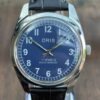 Oris Vintage-Stil Herrenuhr | Blaues Zifferblatt | Bastleruhr / Frankenwatch
