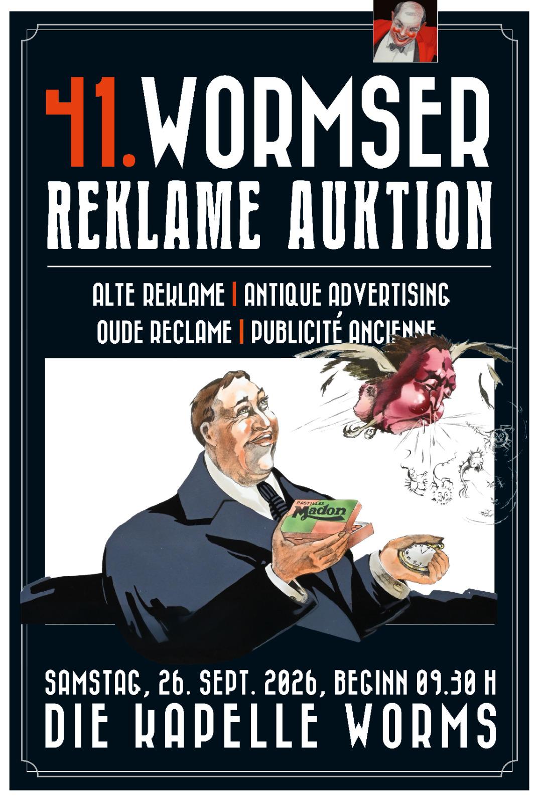 41. Wormser Reklame Auktion