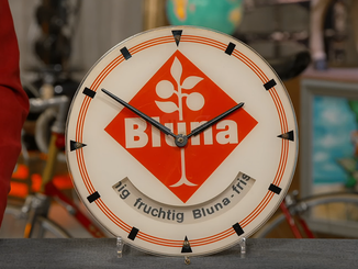 Bluna Werbeuhr mit Leuchtmittel bei Bares für Rares