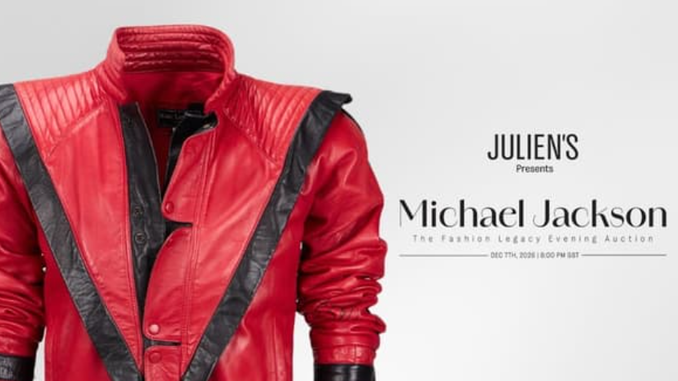 Aus Michael Jacksons „Thriller“: Legendäre Lederjacke unterm Hammer