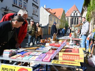 6 Stunden Dosen, Plakate und Schilder in der Altstadt von Arnstadt Samstag, 24. April 2027, 10 bis 16 Uhr