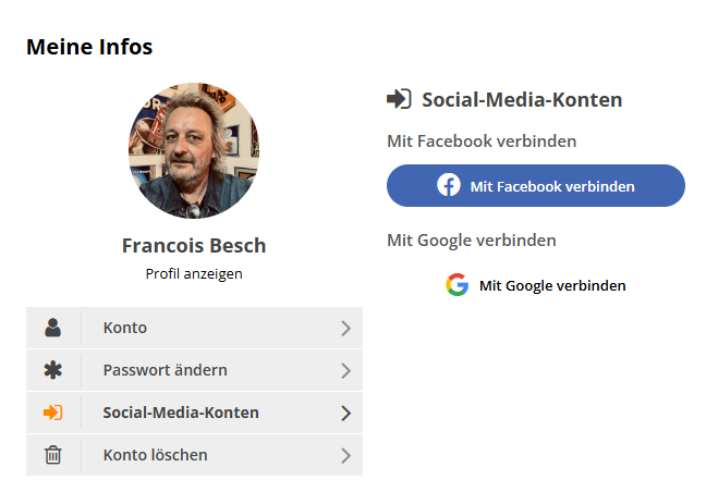social fb google sammlernet